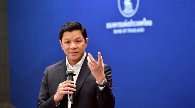 ผู้ว่าการ ธปท.โชว์วิสัยทัศน์ อัพเกรดเศรษฐกิจไทยยั่งยืน สกัดภาวะเงินเฟ้อ-เงินฝืด
